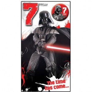 Поздравительная открытка Star Wars Classic 7 со значком